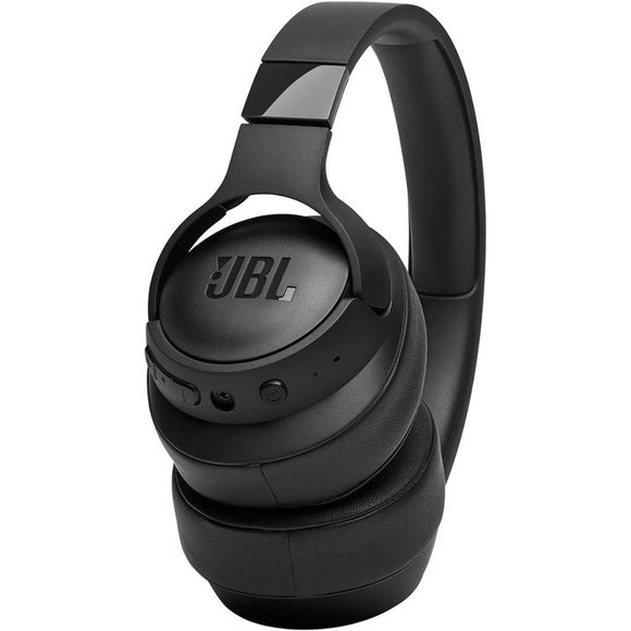 Black Medium 710BT Wireless Bluetooth Headphones with Microphone 50H Battery - Picture 4 of 7